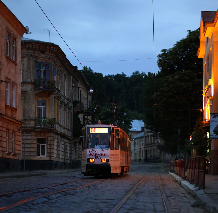 Львов, Tatra KT4D № 1169