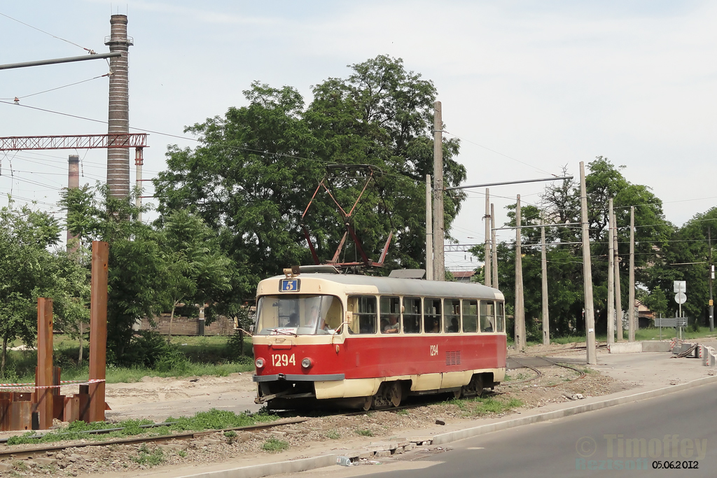 Днепр, Tatra T3SU № 1294