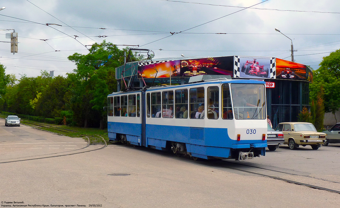 Евпатория, Tatra KT4SU № 030