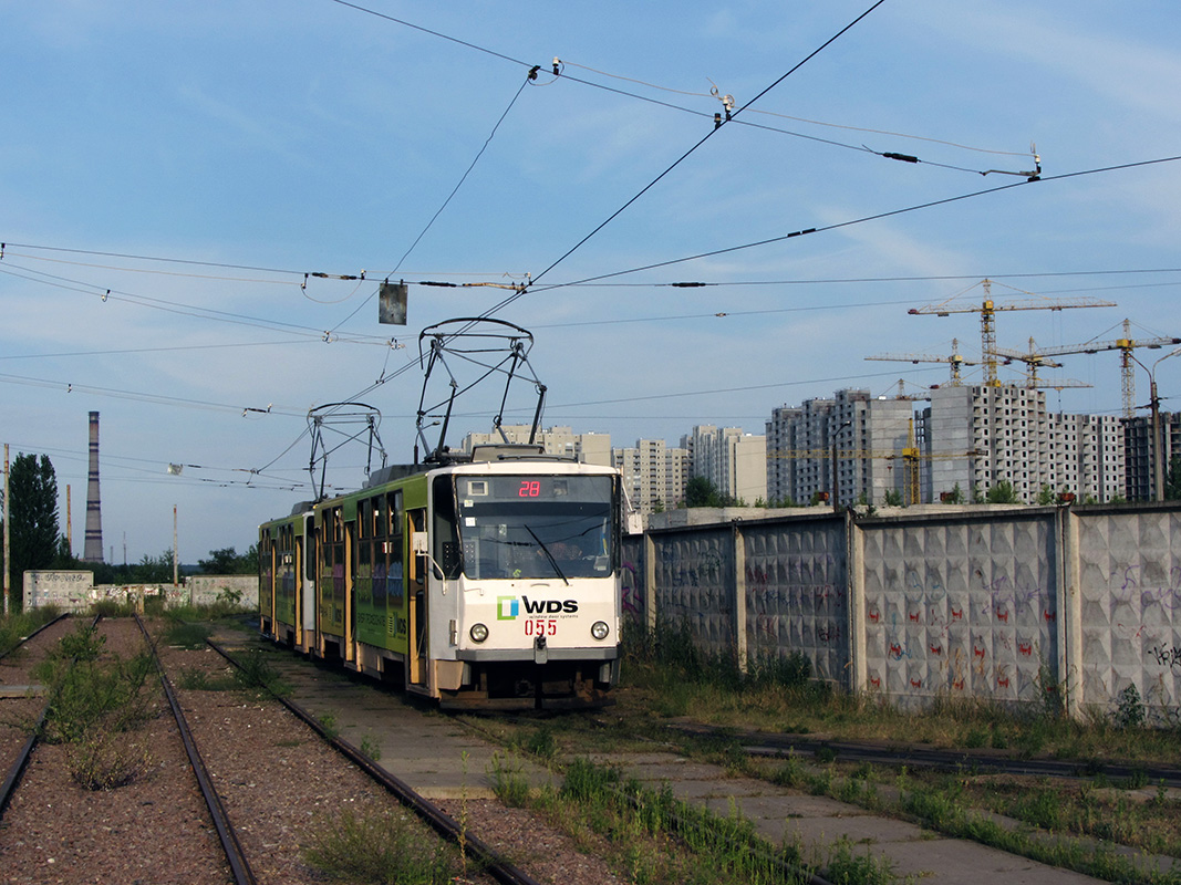 Киев, Tatra T6B5SU № 055