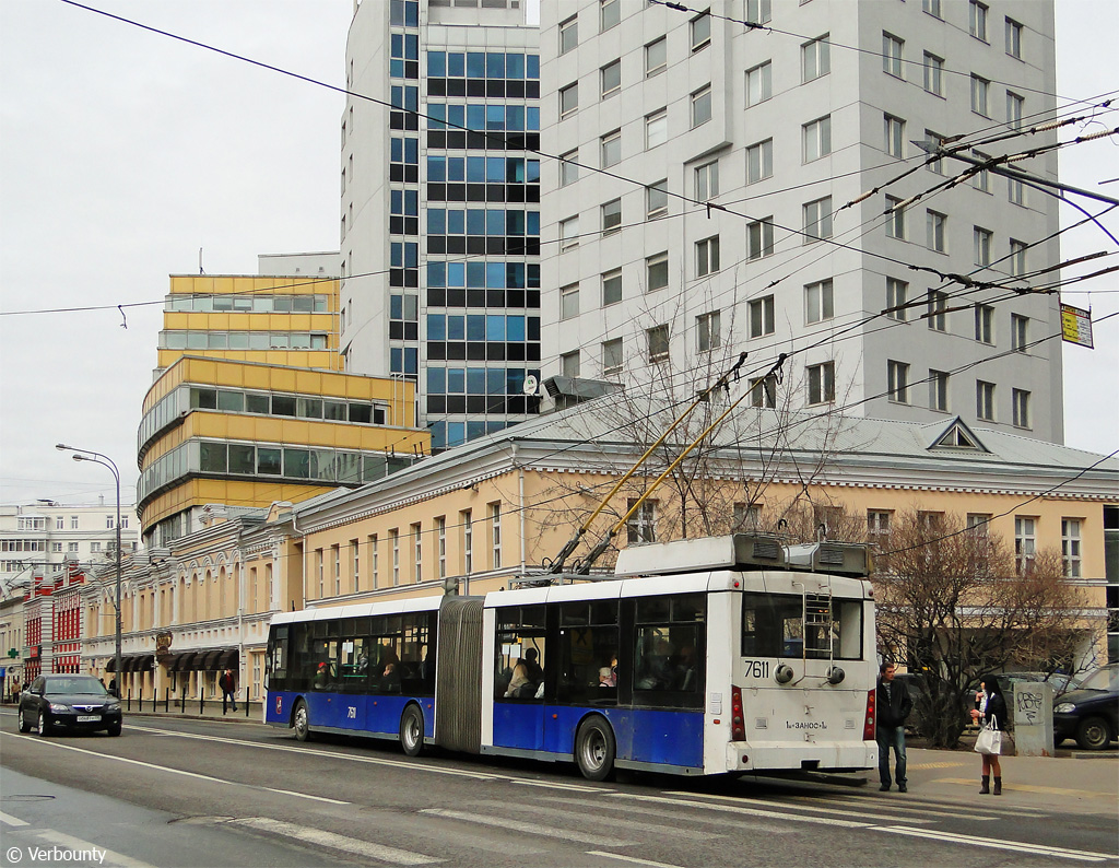 Москва, Тролза-6206.00 «Мегаполис» № 7611