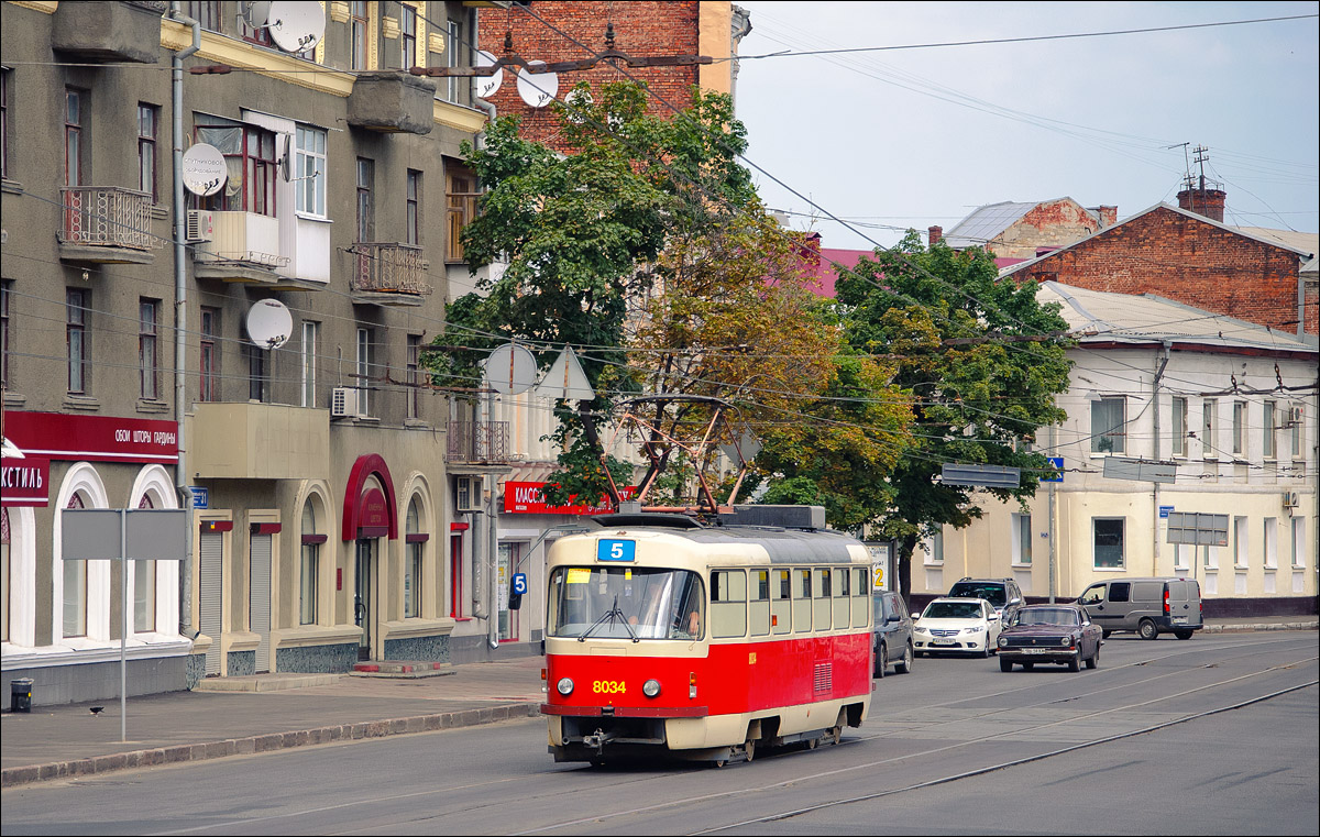 Harkiva, Tatra T3M № 8034 Harkiva, Tatra T3M № 8034