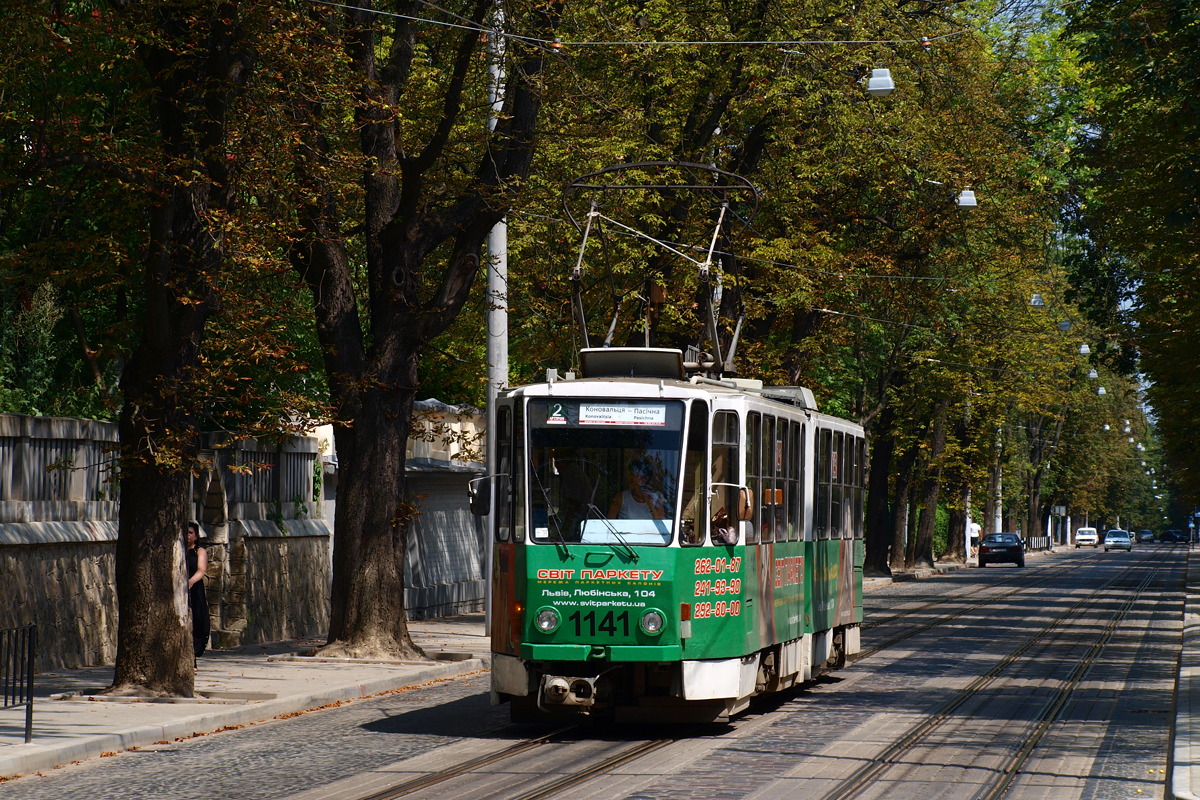 Львов, Tatra KT4SU № 1141