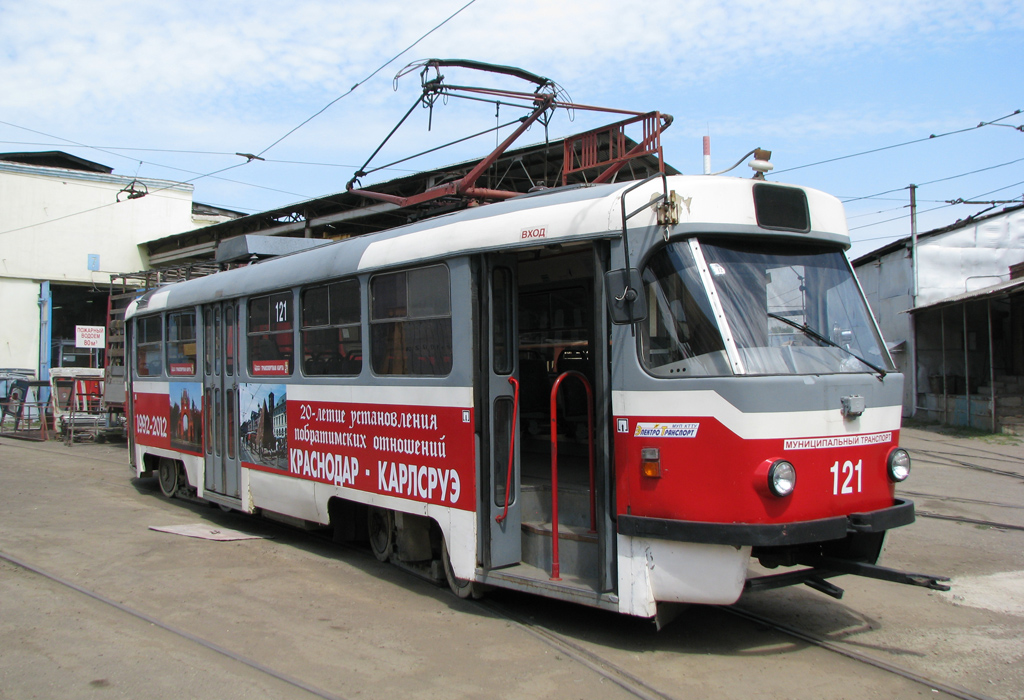 Краснодар, Tatra T3SU КВР МРПС № 121