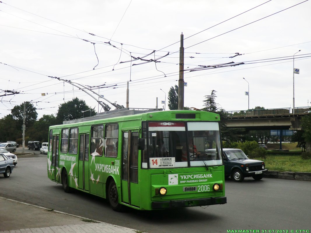 Krimas trolejbuss, Škoda 14Tr02/6 № 2006