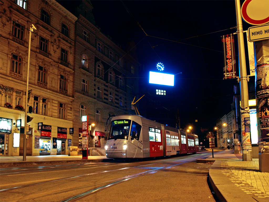 Прага, Škoda 14T Elektra № 9158