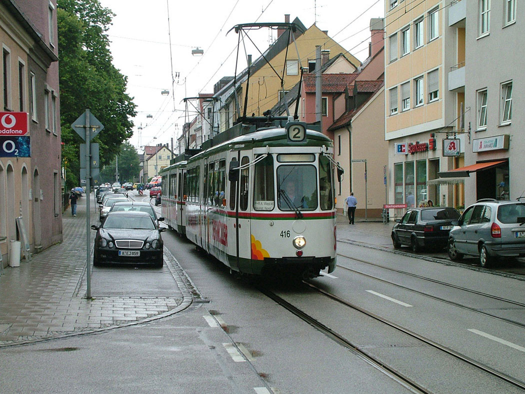 Augsburg, Esslingen GT4 Br. 416 Augsburg, Esslingen GT4 Br. 416