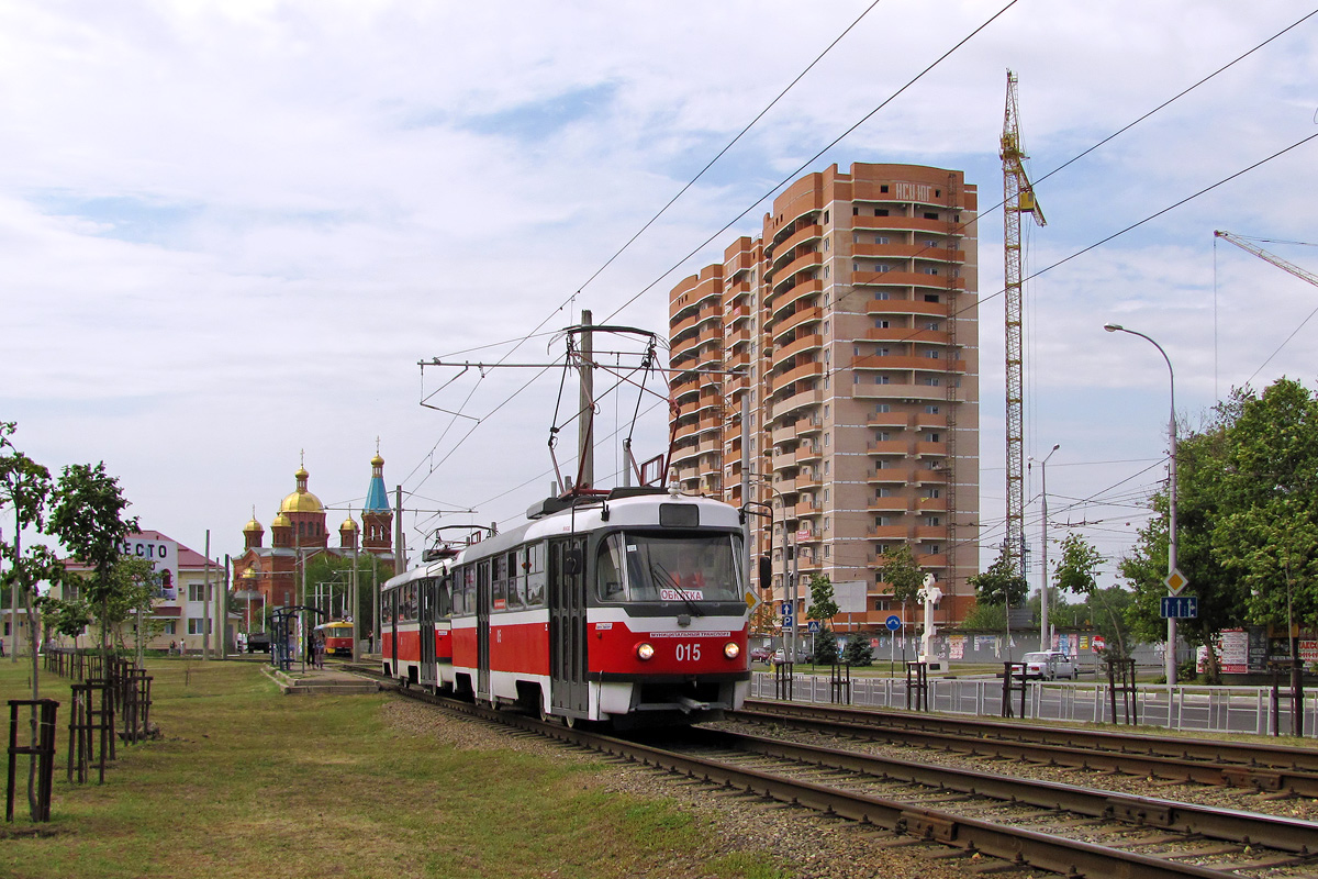 Краснодар, Tatra T3SU КВР ТРЗ № 015