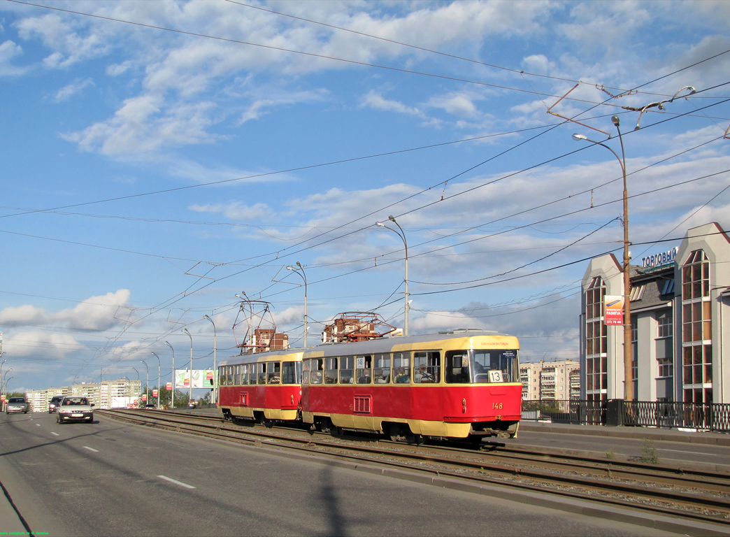 Екатеринбург, Tatra T3SU № 148