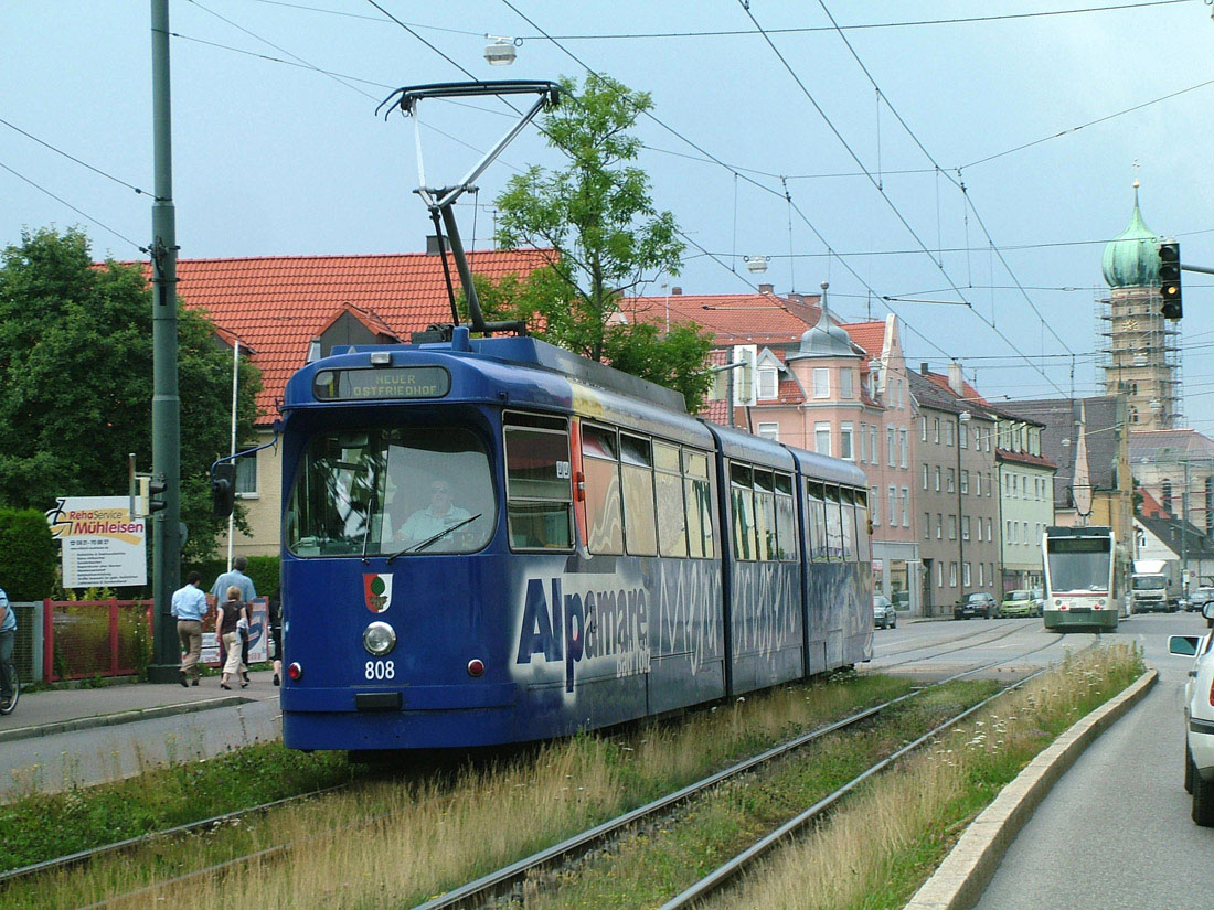 Аугсбург, MAN GT8 № 808