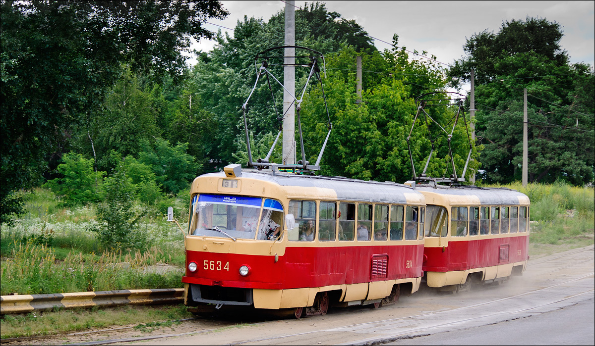 Киев, Tatra T3SU № 5634