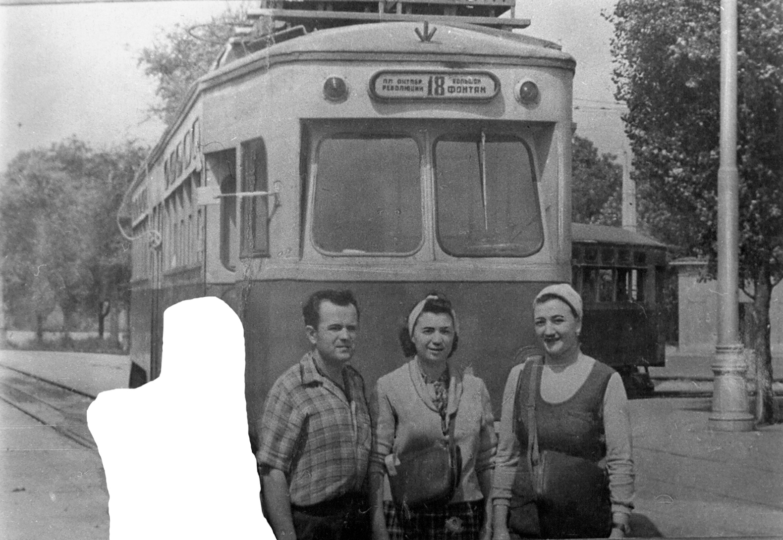 Odesa, 4-axle motor car Br. 424; Electric transport employees