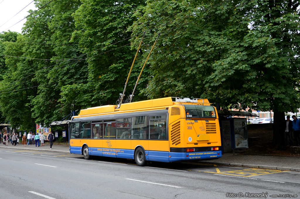 Злин, Škoda 24Tr Irisbus Citybus № 202