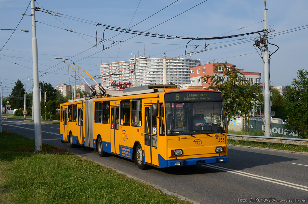 Злин, Škoda 15Tr13/6M № 353