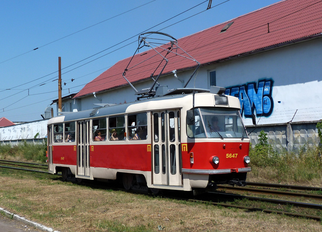 Киев, Tatra T3 № 5647