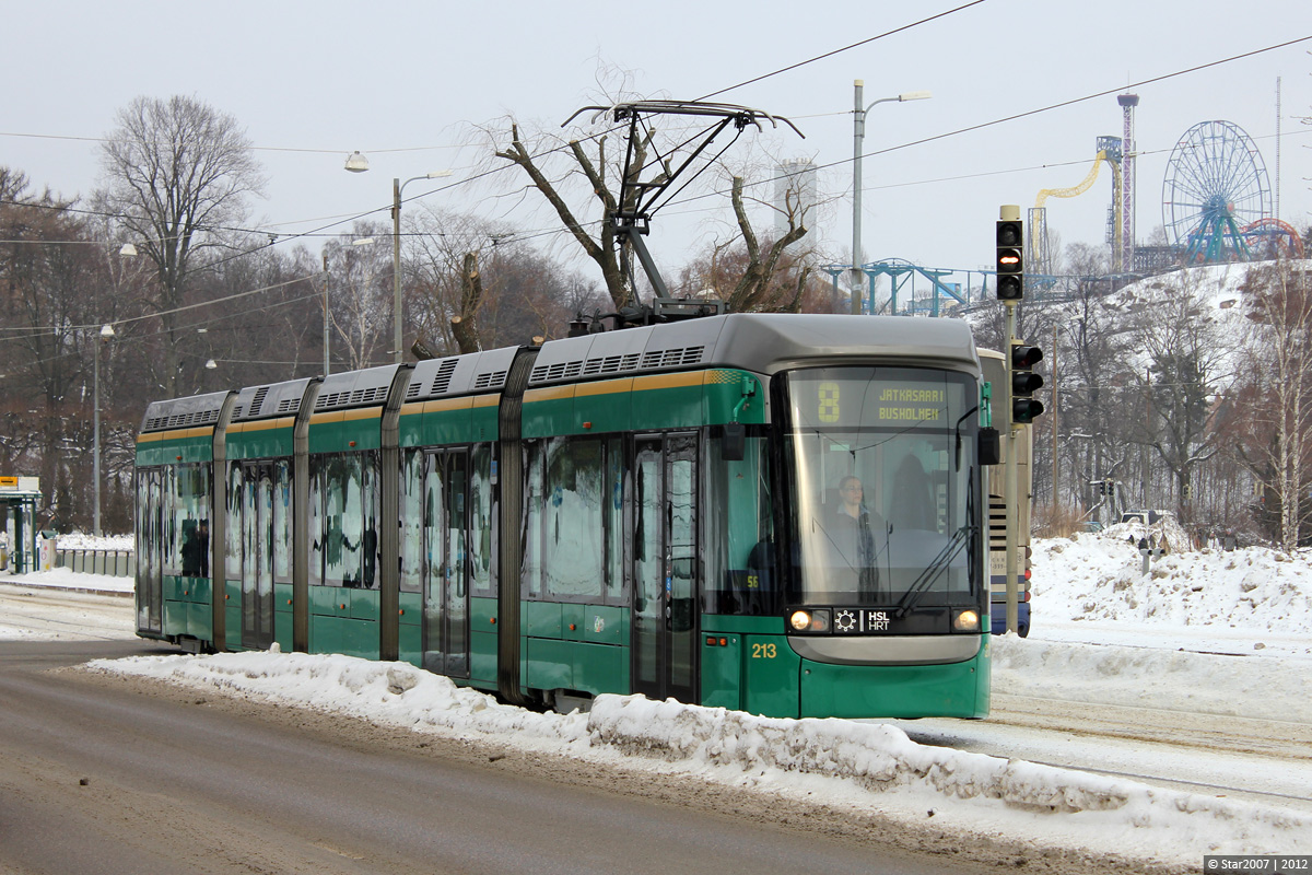 Хельсинки — Эспоо, Bombardier Variotram MLRV1 № 213