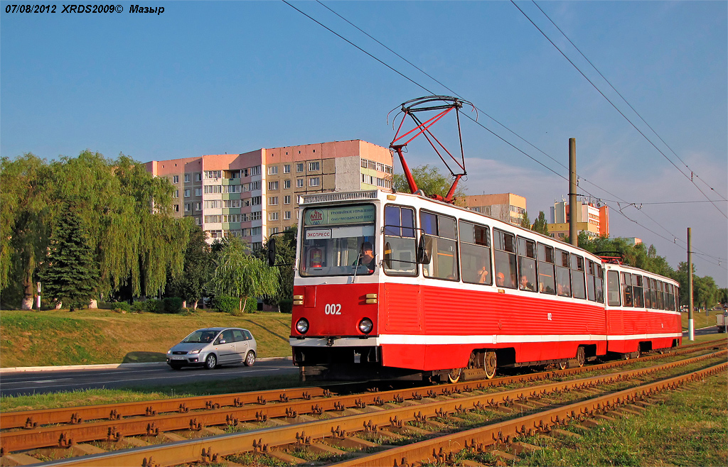 Мозырь, 71-605 (КТМ-5М3) № 002