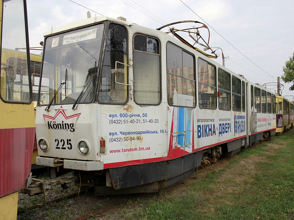 Винница, Tatra KT4SU № 225