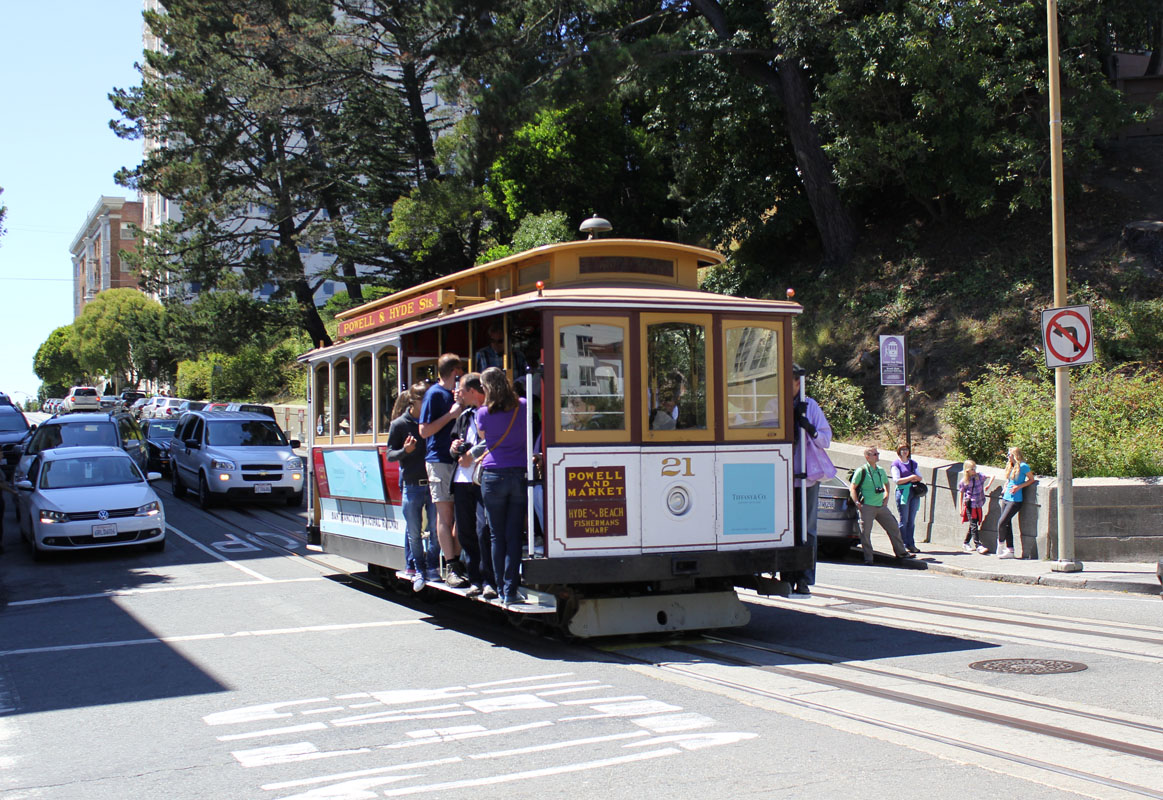 Сан-Франциско, область залива, Muni cable car № 21