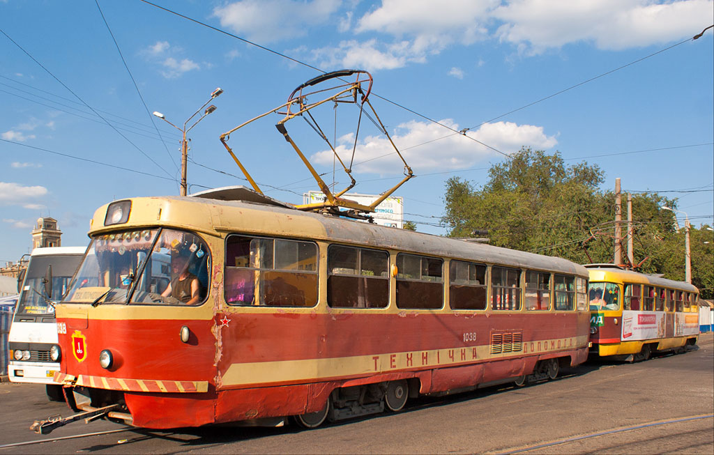 Одесса, Tatra T3SU (двухдверная) № 1038