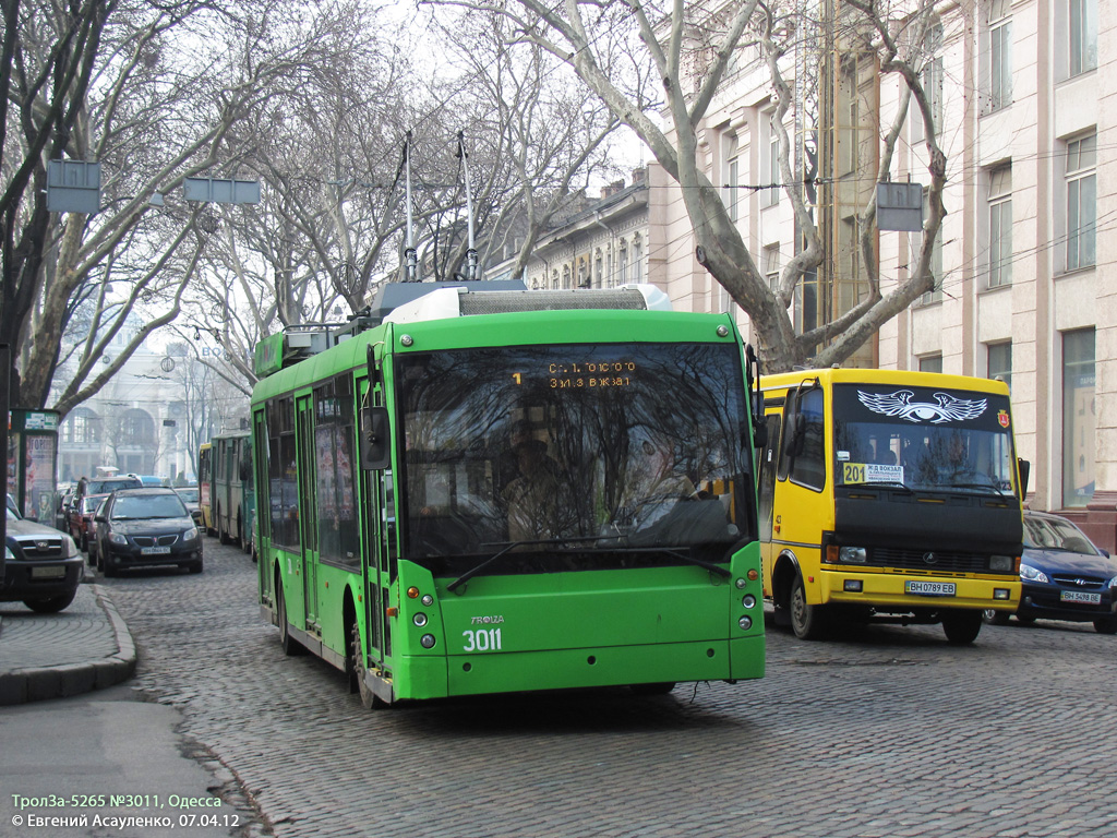 Одесса, Тролза-5265.00 «Мегаполис» № 3011