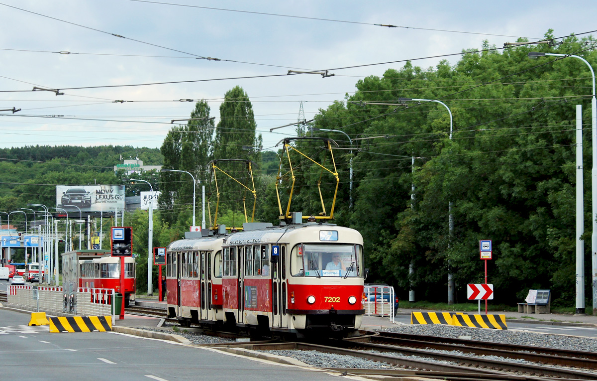 Прага, Tatra T3SUCS № 7202