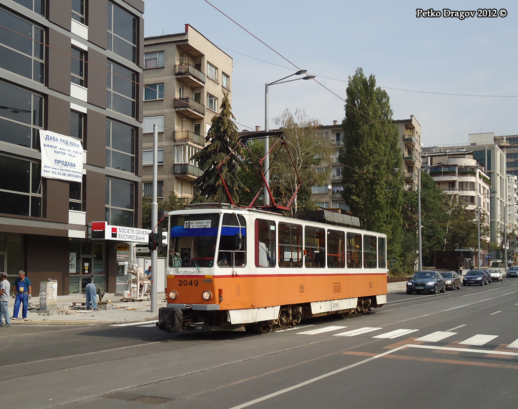 Sofia, Tatra T6A2SF № 2049