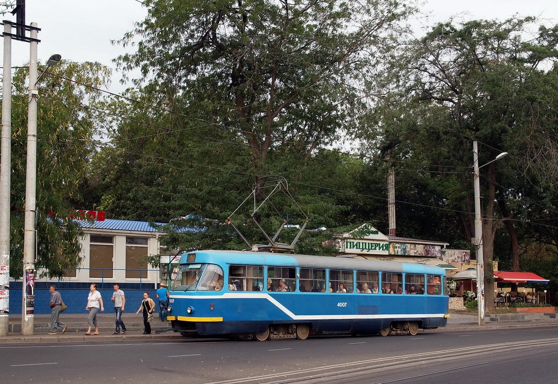 Одесса, Tatra T3R.P № 4007