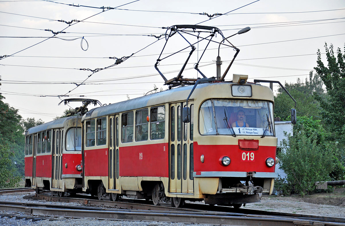 Кривой Рог, Tatra T3R.P № 019