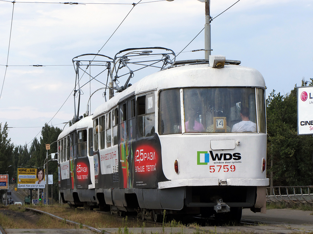 Киев, Tatra T3SU № 5759