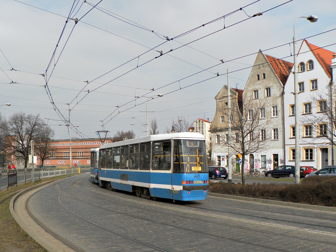 Вроцлав, Konstal 105NWrD № 2309