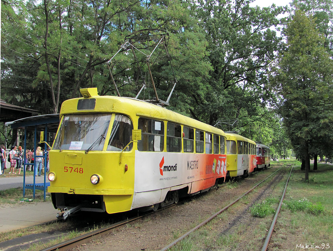 Киев, Tatra T3SU № 5748