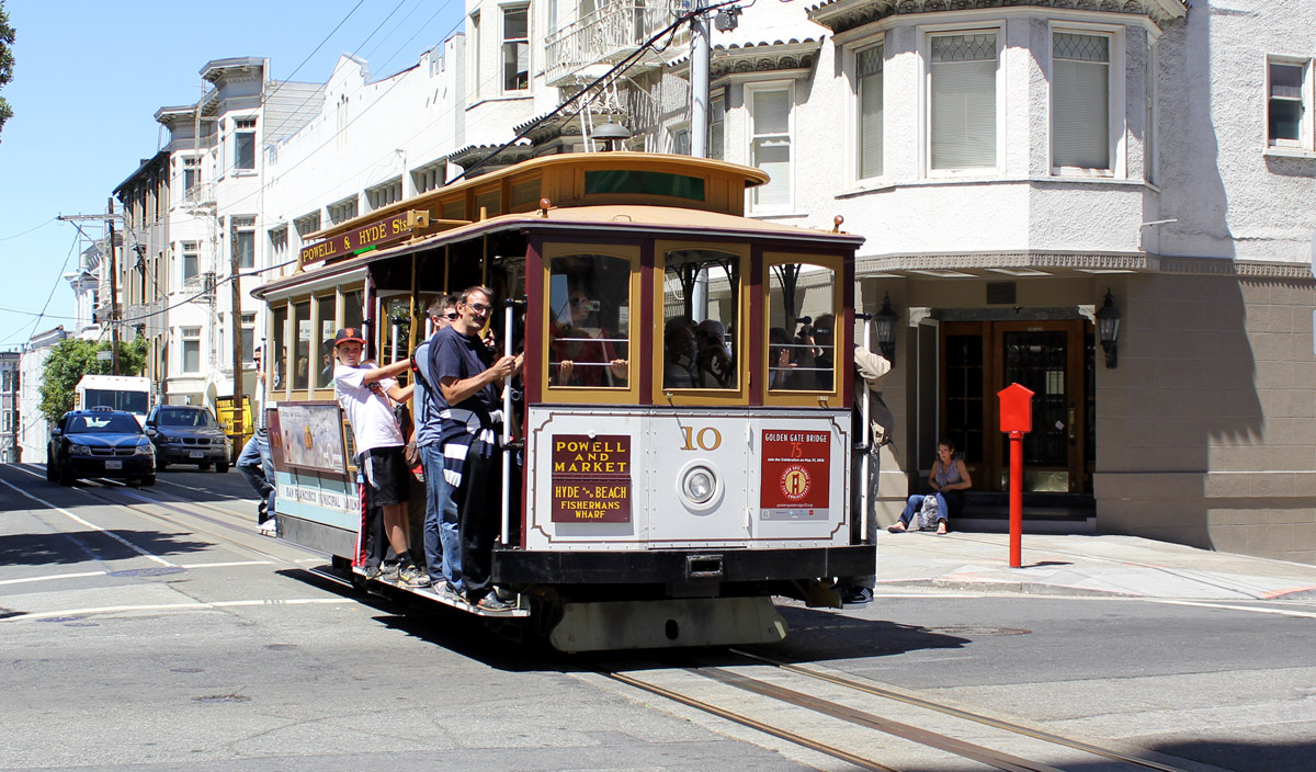 Сан-Франциско, область залива, Carter cable car № 10