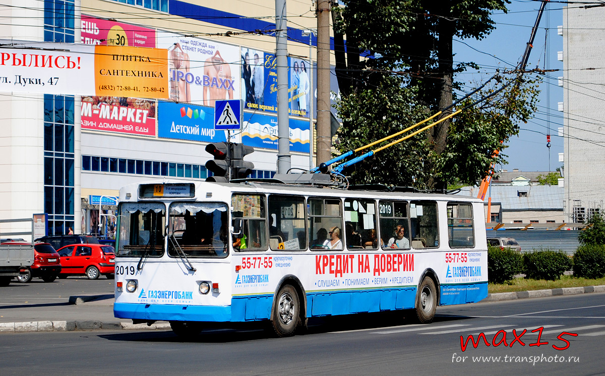 Бранск, ЗиУ-682Г [Г00] № 2019