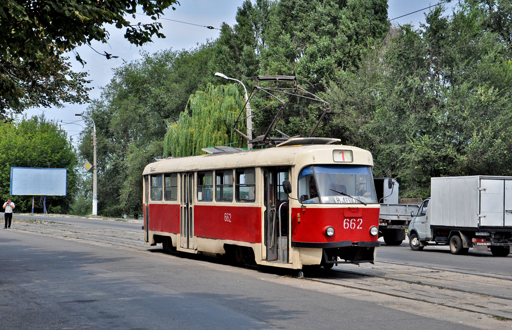 Каменское, Tatra T3SU № 662