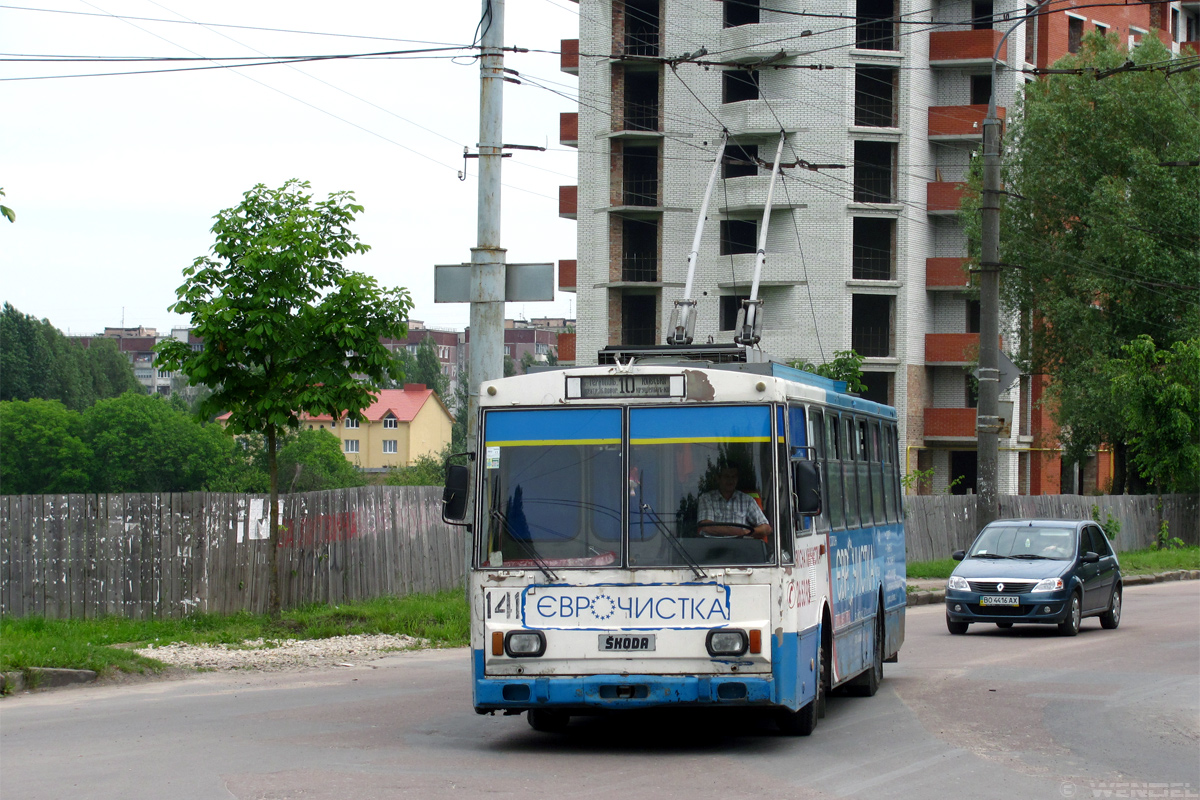 Тернополь, Škoda 14Tr10/6 № 141