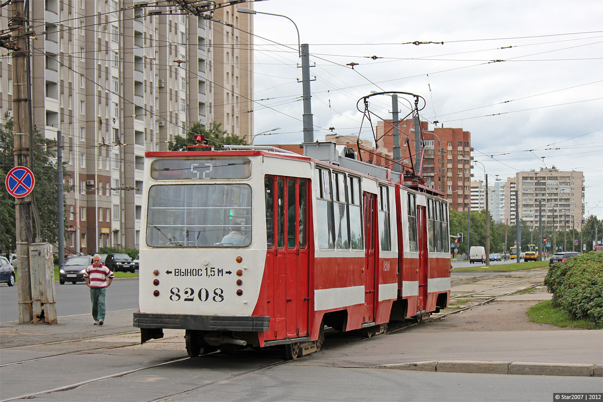 Санкт-Петербург, ЛВС-86К № 8208 Санкт-Петербург, ЛВС-86К № 8208