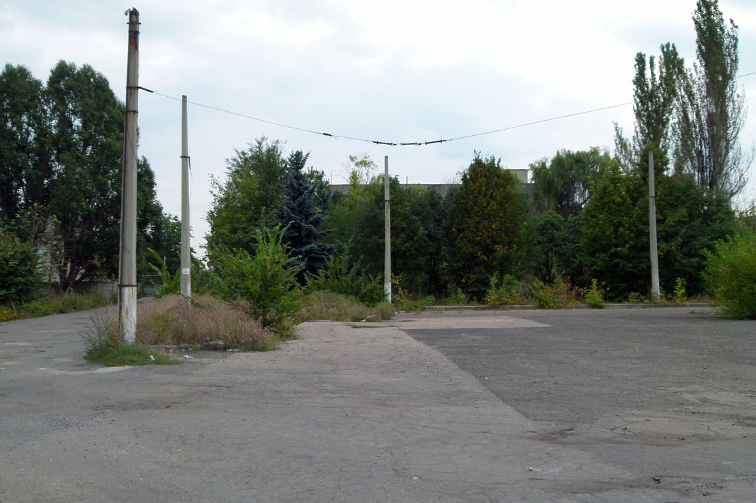 Makiivka — Abandoned trolleybus lines