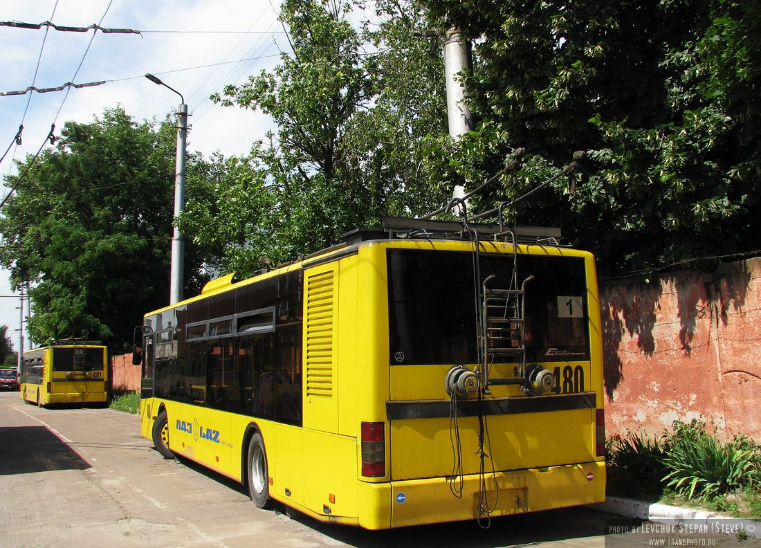Чернигов, ЛАЗ E183D1 № 480