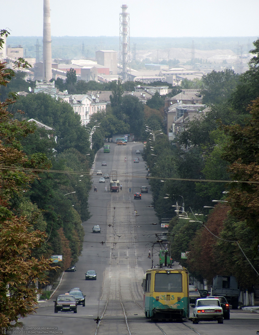 Kamjanskje — Tramway Lines and Infrastructure