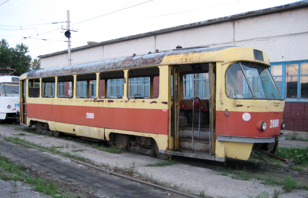 Ульяновск, Tatra T3SU (двухдверная) № 2080