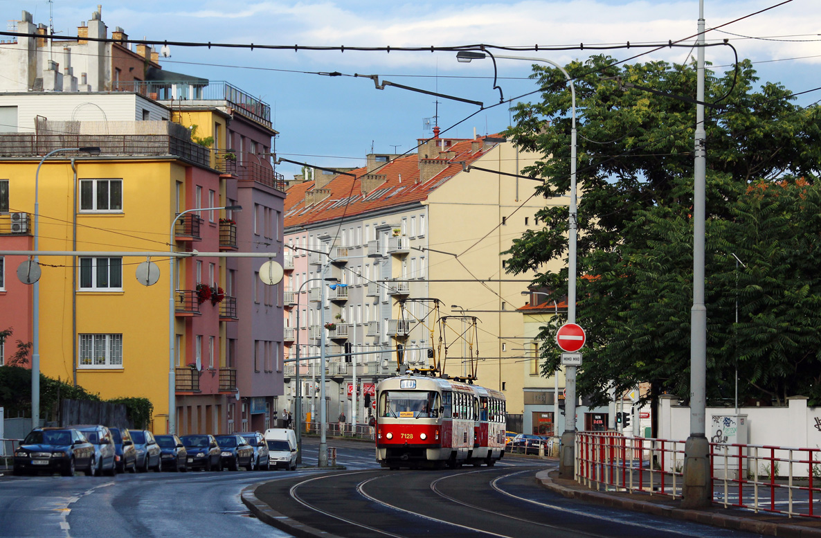 Прага, Tatra T3SUCS № 7128