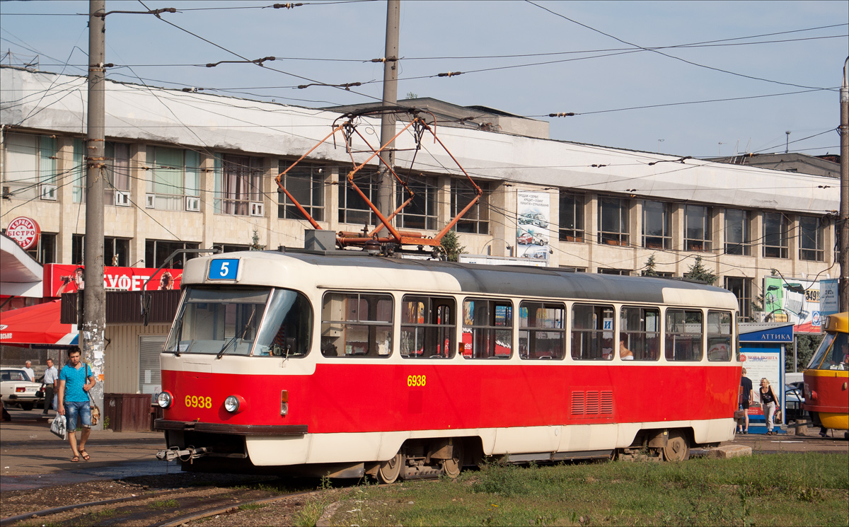 Харьков, Tatra T3 № 6938