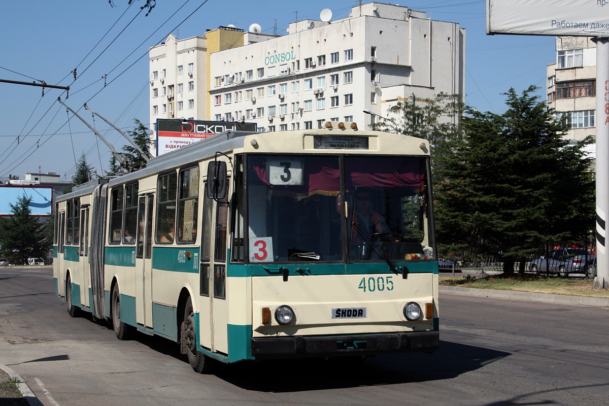 Крымский троллейбус, Škoda 15Tr02/6 № 4005