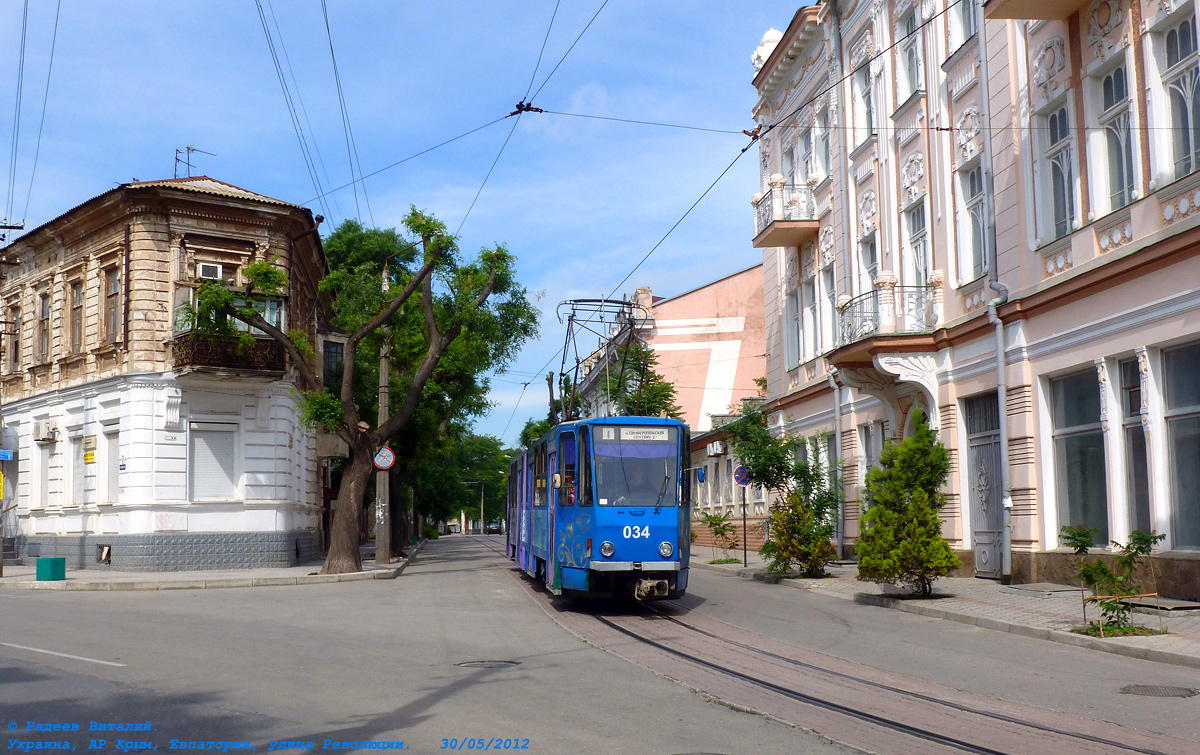Евпатория, Tatra KT4SU № 034