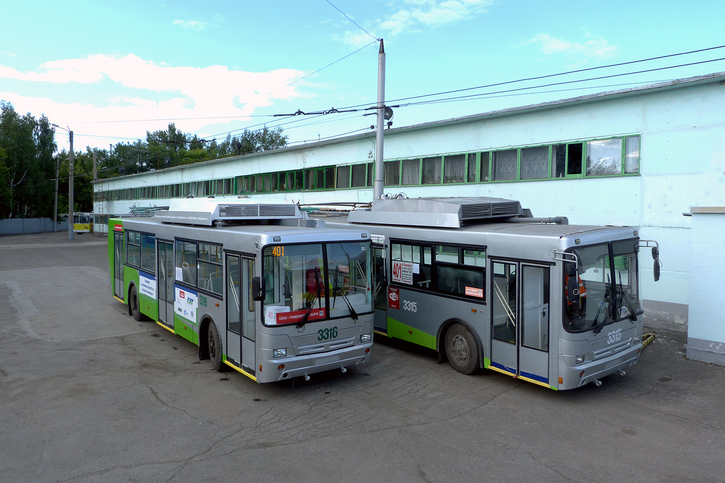 Новосибирск, СТ-6217М № 3316; Новосибирск, СТ-6217М № 3315