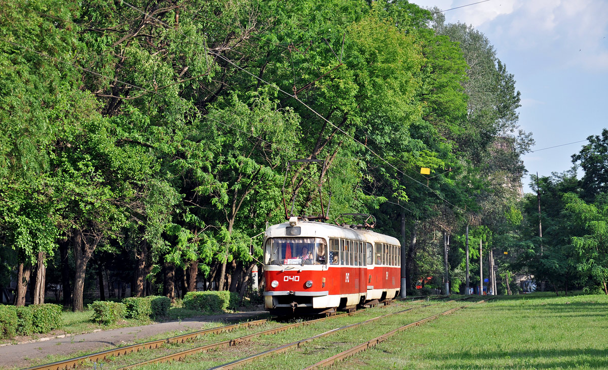 Кривой Рог, Tatra T3SU № 040
