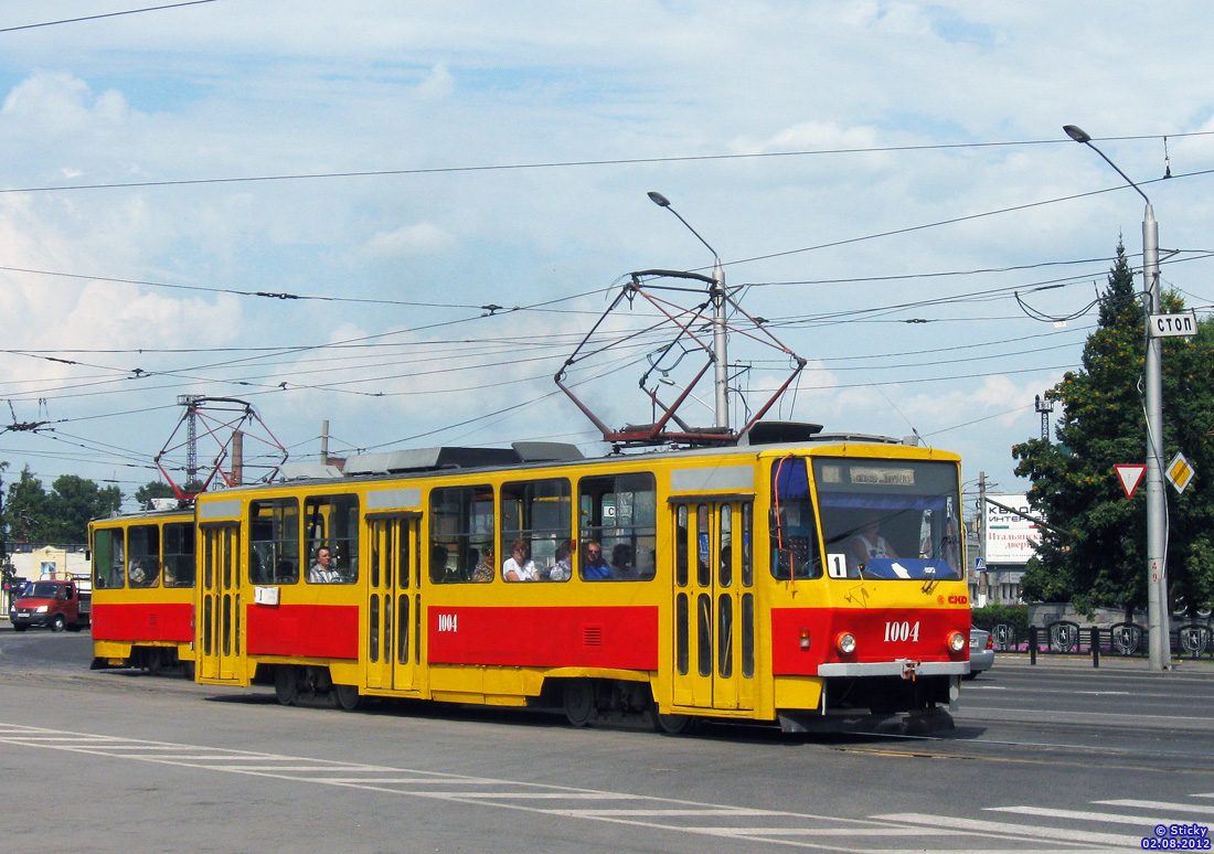 Барнаул, Tatra T6B5SU № 1004