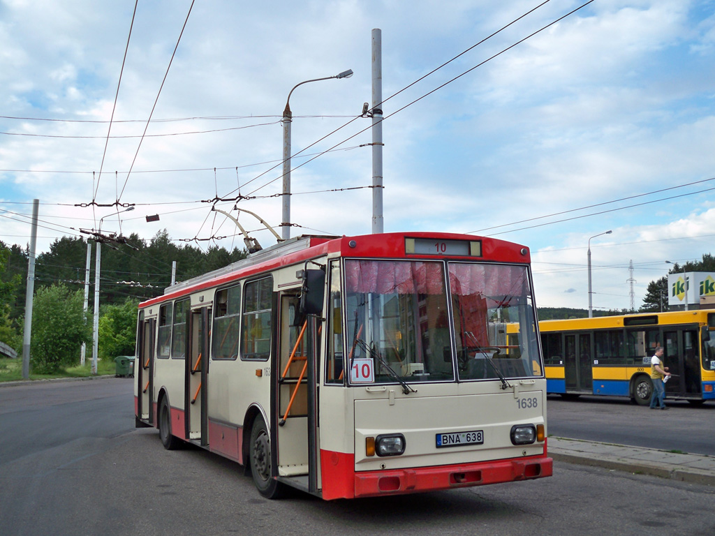 Вильнюс, Škoda 14Tr13/6 № 1638