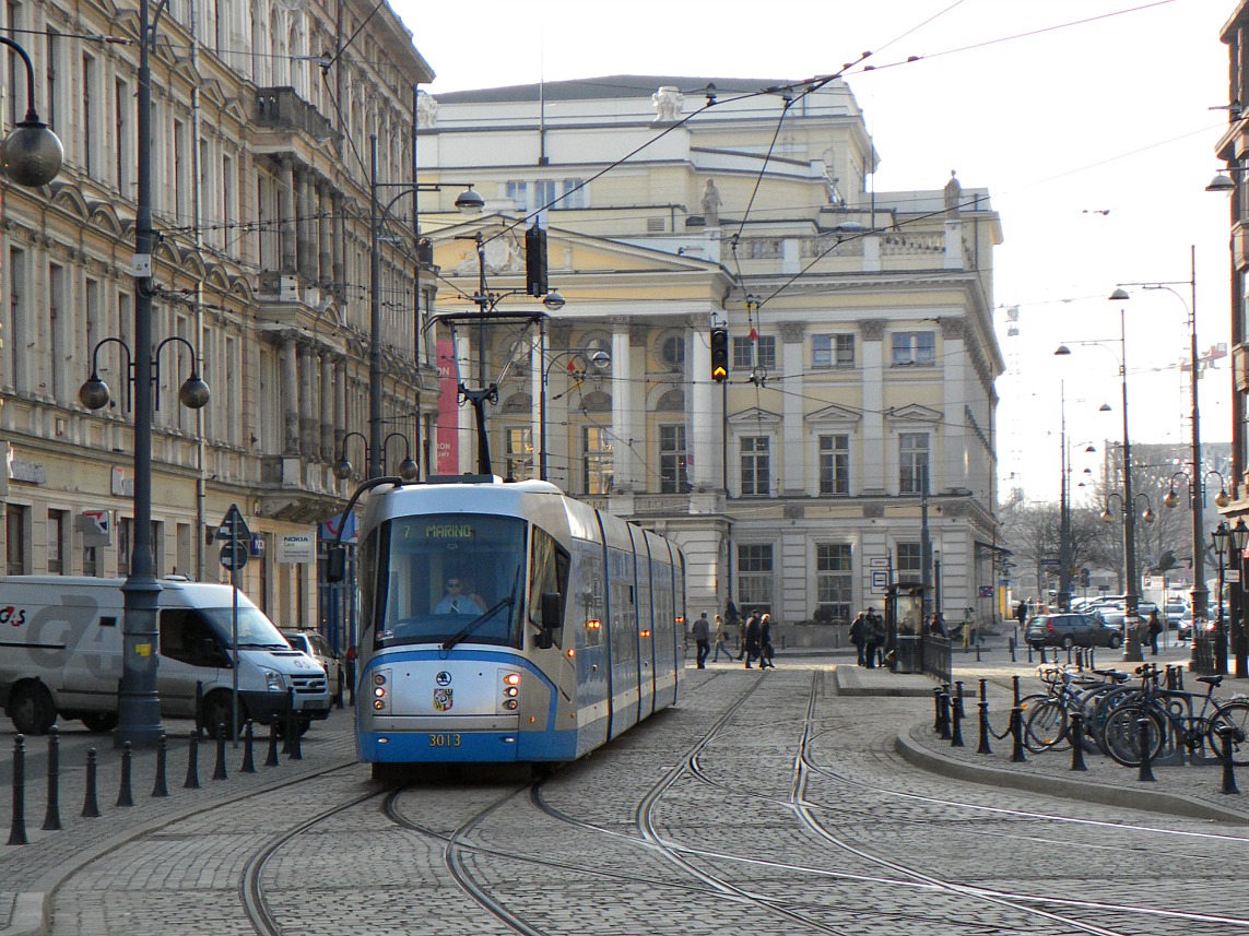 Вроцлав, Škoda 16T Elektra № 3013